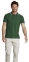 Рубашка поло мужская с контрастной отделкой Practice 270, зеленый/белый - 5