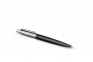 Ручка гелевая Parker «Jotter Core Bond Street Black CT», черный/серебристый, нержавеющая сталь, черный металлик. отделка- нержавеющая сталь - 1