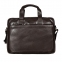 Деловая сумка Miguel Bellido, натуральная кожа, коричневый 8636 02 brown - 5