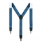 Подтяжки Miguel Bellido, текстиль-эластан с отделкой из натуральной кожи, синий 4001201 navy blue - 1