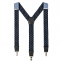 Подтяжки Miguel Bellido, текстиль-эластан с отделкой из натуральной кожи,  4003101 91 blue - 1