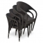Плетеное кресло Y290B-W52 Brown - 2