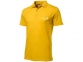 Рубашка поло "First" мужская, золотисто-желтый - 5