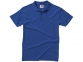 Рубашка поло "First" мужская, синий классический - 2