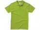 Рубашка поло "First" мужская, зеленое яблоко - 2