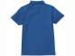 Рубашка поло «Hacker» мужская, небесно-синий/серый - 5