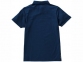 Рубашка поло «Hacker» мужская, темно-синий/серый - 5