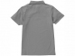 Рубашка поло «Hacker» мужская, серый/черный - 5
