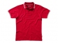 Рубашка поло "Deuce" мужская, красный/белый - 2