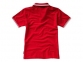 Рубашка поло "Deuce" мужская, красный/белый - 3