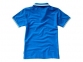 Рубашка поло "Deuce" мужская, небесно-голубой/белый - 3