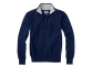 Пуловер "Set" с молнией, мужской, темно-синий/серый меланж - 2