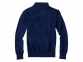 Пуловер "Set" с молнией, мужской, темно-синий/серый меланж - 1