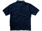 Рубашка поло "Forehand" мужская, темно-синий - 3