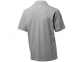 Рубашка поло "Forehand" мужская, серый - 1