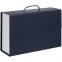 Коробка Case Duo, белая с синим 33,8х22,8х11,8 см; внутренние размеры: 31,4х21,8х11 см - 3