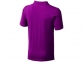Рубашка поло "Calgary" мужская, темно-фиолетовый - 2