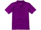Рубашка поло "Calgary" мужская, темно-фиолетовый - 3