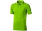 Рубашка поло "Calgary" мужская, зеленое яблоко - 1