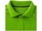 Рубашка поло "Calgary" мужская, зеленое яблоко - 6