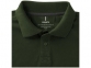 Рубашка поло "Calgary" мужская, зеленый армейский - 3
