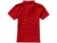 Рубашка поло "Calgary" детская, красный - 3