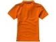 Рубашка поло "Calgary" детская, оранжевый - 3