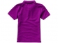 Рубашка поло "Calgary" детская, темно-фиолетовый - 3