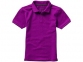 Рубашка поло "Calgary" детская, темно-фиолетовый - 5