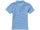 Рубашка поло "Calgary" детская, голубой - 3