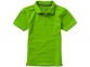 Рубашка поло "Calgary" детская, зеленое яблоко - 2