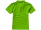 Рубашка поло "Calgary" детская, зеленое яблоко - 7