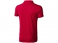 Рубашка поло "Markham" мужская, красный/антрацит - 1