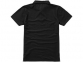 Рубашка поло "Markham" мужская, черный/антрацит - 3