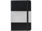 Блокнот А6, черный, картон с покрытием из бумаги, имитирующей кожу - 4