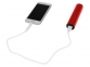 Портативное зарядное устройство «Мьюзик», 5200 mAh, красный/черный, пластик - 2