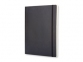Записная книжка Classic Soft, ХLarge (в клетку), черный, бумага/полиуретан - 4