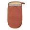 Мочалка «Королевский пилинг», рукавица с декором- тесьма,  14,5*25 см - 6