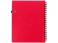 Блокнот «Контакт» с ручкой, красный, серебристый, бумага/полипропилен - 5