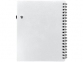 Блокнот «Контакт» с ручкой, белый, серебристый, бумага/полипропилен - 5