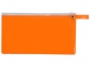 Пенал «Веста», оранжевый прозрачный/белый, ПВХ - 2