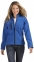 Куртка женская на молнии Roxy 340 ярко-синяя - 1