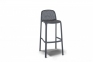 Барный стул Севилья из пластика, арт. LCAZ6049, цвет темно-серый. - 1