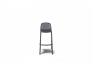 Барный стул Севилья из пластика, арт. LCAZ6049, цвет темно-серый. - 2