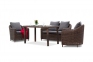 "Кон Панна", диван двухместный, коричневый - 4