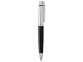 Ручка металлическая шариковая «Антей», черный/серебристый, искусственная кожа/металл - 1