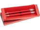 Подарочный набор ручек «Даллас», красный, дерево/металл - 1