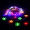 Электрогирлянда "Цветочки" 80 разноцветных LED ламп - 2