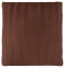 Декоративная подушка Comfort, темно-коричневая (кофейная) - 1
