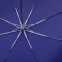 Зонт складной Floyd с кольцом, синий - 9